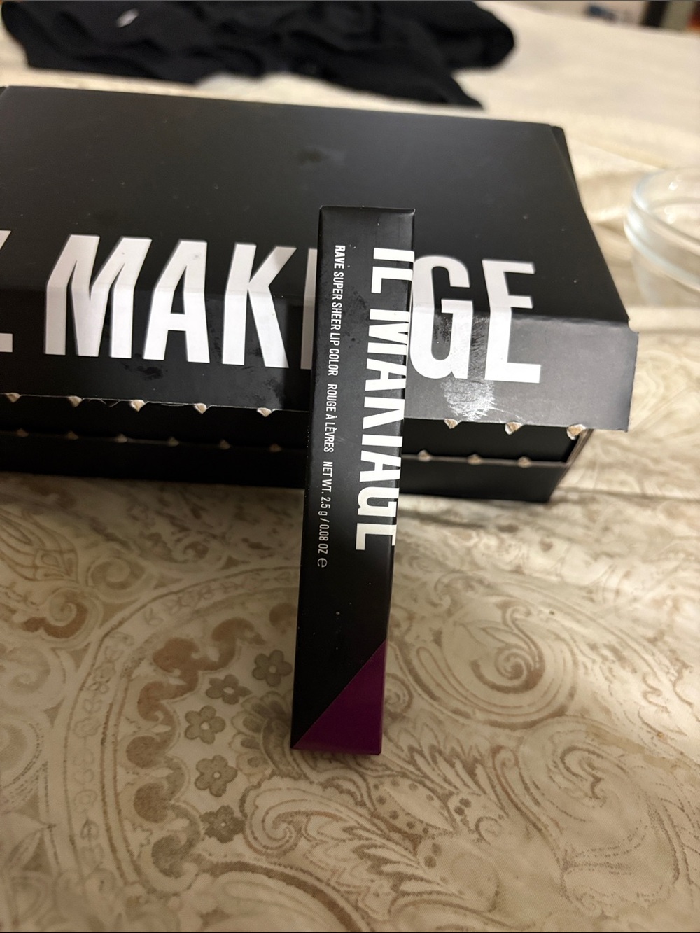IL MAKIAGE Rave Super Sheer Lip Color — Deep Plum